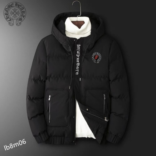Cheap Chrome Hearts Down Feather Coat Long Sleeved For Men #1036257 Replica Wholesale [$72.00 USD] [ITEM#1036257] on Replica Chrome Hearts Down Feather Coat
