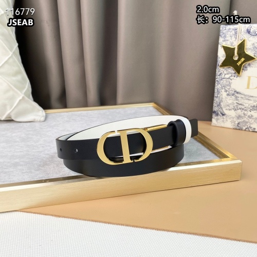 Cheap Christian Dior AAA Quality Belts For Women #1036347 Replica Wholesale [$48.00 USD] [ITEM#1036347] on Replica Christian Dior AAA Quality Belts