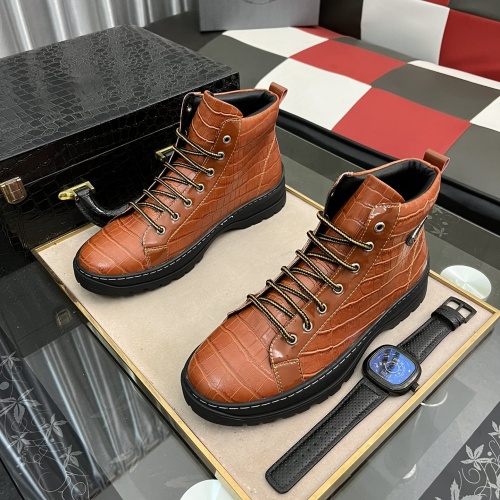 Cheap Prada Boots For Men #1036583 Replica Wholesale [$80.00 USD] [ITEM#1036583] on Replica Prada Boots