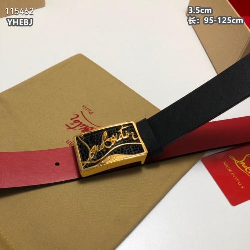 Cheap Christian Louboutin CL AAA Quality Belts For Unisex #1036641 Replica Wholesale [$80.00 USD] [ITEM#1036641] on Replica Christian Louboutin CL AAA Quality Belts