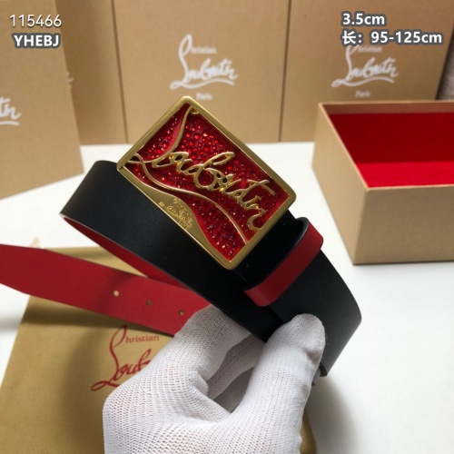 Cheap Christian Louboutin CL AAA Quality Belts For Unisex #1036645 Replica Wholesale [$80.00 USD] [ITEM#1036645] on Replica Christian Louboutin CL AAA Quality Belts