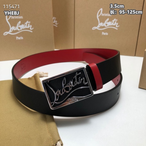 Cheap Christian Louboutin CL AAA Quality Belts For Unisex #1036650 Replica Wholesale [$80.00 USD] [ITEM#1036650] on Replica Christian Louboutin CL AAA Quality Belts