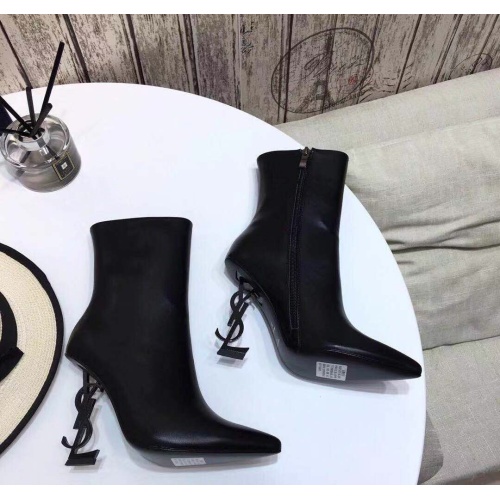Cheap Yves Saint Laurent Boots For Women #1037480 Replica Wholesale [$125.00 USD] [ITEM#1037480] on Replica Yves Saint Laurent YSL Boots