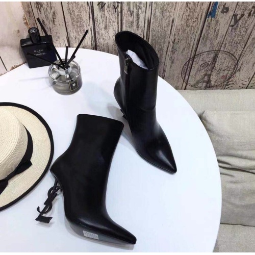 Cheap Yves Saint Laurent Boots For Women #1037480 Replica Wholesale [$125.00 USD] [ITEM#1037480] on Replica Yves Saint Laurent YSL Boots