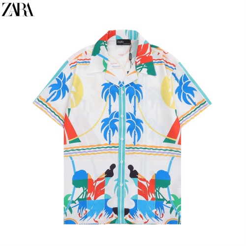 Cheap Zara Shirts Short Sleeved For Men #1037784 Replica Wholesale [$36.00 USD] [ITEM#1037784] on Replica Zara Shirts