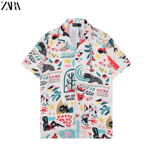 Cheap Zara Shirts Short Sleeved For Men #1037785 Replica Wholesale [$36.00 USD] [ITEM#1037785] on Replica Zara Shirts