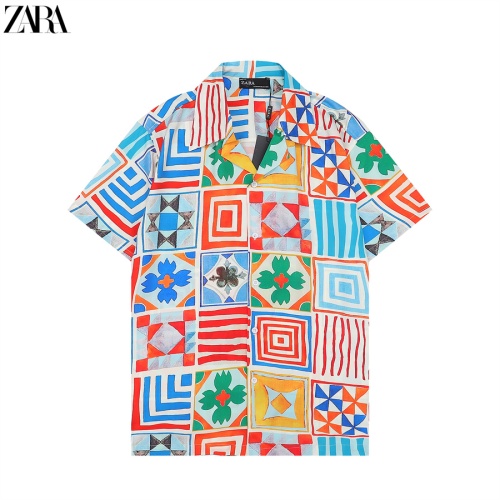 Cheap Zara Shirts Short Sleeved For Men #1037786 Replica Wholesale [$36.00 USD] [ITEM#1037786] on Replica Zara Shirts