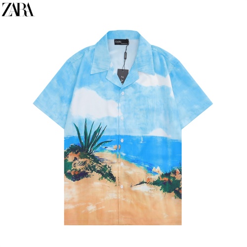 Cheap Zara Shirts Short Sleeved For Men #1037788 Replica Wholesale [$36.00 USD] [ITEM#1037788] on Replica Zara Shirts