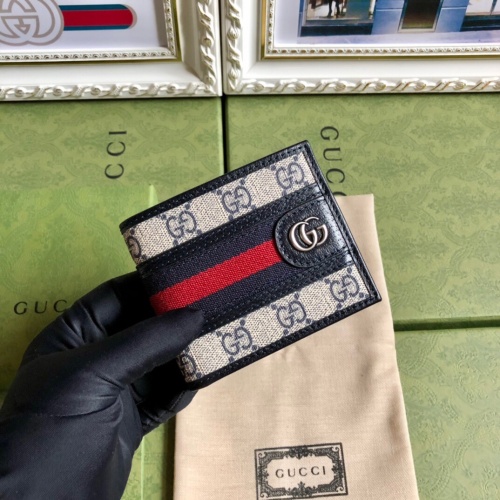 Cheap Gucci AAA Quality Wallets #1038203 Replica Wholesale [$60.00 USD] [ITEM#1038203] on Replica Gucci AAA Wallets