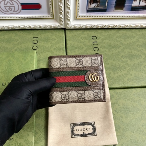 Cheap Gucci AAA Quality Wallets #1038204 Replica Wholesale [$60.00 USD] [ITEM#1038204] on Replica Gucci AAA Wallets