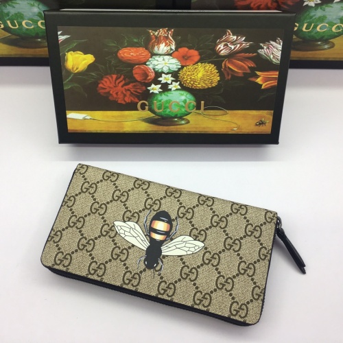 Cheap Gucci AAA Quality Wallets #1038237 Replica Wholesale [$72.00 USD] [ITEM#1038237] on Replica Gucci AAA Wallets