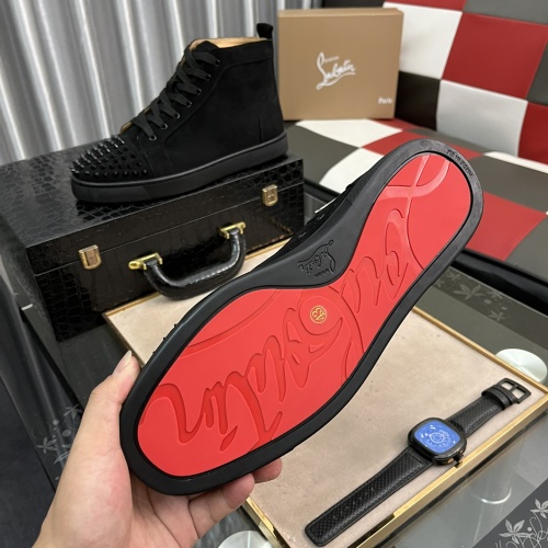 Cheap Christian Louboutin High Top Shoes For Men #1038350 Replica Wholesale [$80.00 USD] [ITEM#1038350] on Replica Christian Louboutin High Top Shoes