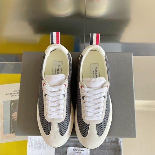 Cheap Thom Browne TB Casual Shoes For Men #1038373 Replica Wholesale [$115.00 USD] [ITEM#1038373] on Replica Thom Browne TB Casual Shoes