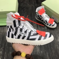 Cheap Off-White High Tops Shoes For Men #1032362 Replica Wholesale [$102.00 USD] [ITEM#1032362] on Replica Off-White High Tops Shoes