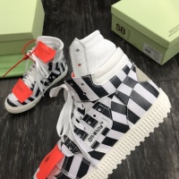 Cheap Off-White High Tops Shoes For Men #1032362 Replica Wholesale [$102.00 USD] [ITEM#1032362] on Replica Off-White High Tops Shoes
