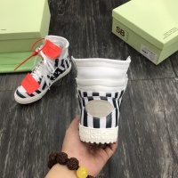 Cheap Off-White High Tops Shoes For Men #1032362 Replica Wholesale [$102.00 USD] [ITEM#1032362] on Replica Off-White High Tops Shoes
