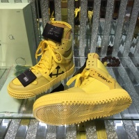 Cheap Off-White High Tops Shoes For Men #1032370 Replica Wholesale [$105.00 USD] [ITEM#1032370] on Replica Off-White High Tops Shoes