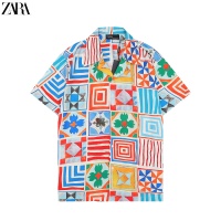 Zara Shirts Short Sleeved For Men #1037786