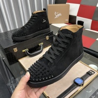 Cheap Christian Louboutin High Top Shoes For Men #1038350 Replica Wholesale [$80.00 USD] [ITEM#1038350] on Replica Christian Louboutin High Top Shoes
