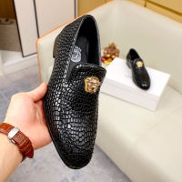 Cheap Versace Leather Shoes For Men #1038734 Replica Wholesale [$82.00 USD] [ITEM#1038734] on Replica Versace Leather Shoes