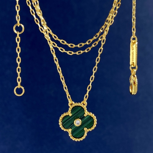 Cheap Van Cleef &amp; Arpels Necklaces For Women #1039673 Replica Wholesale [$27.00 USD] [ITEM#1039673] on Replica Van Cleef &amp; Arpels Necklaces