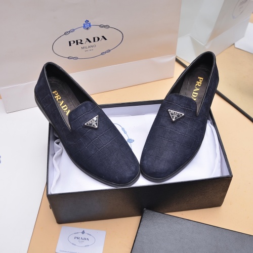 Cheap Prada Leather Shoes For Men #1040082 Replica Wholesale [$98.00 USD] [ITEM#1040082] on Replica Prada Leather Shoes