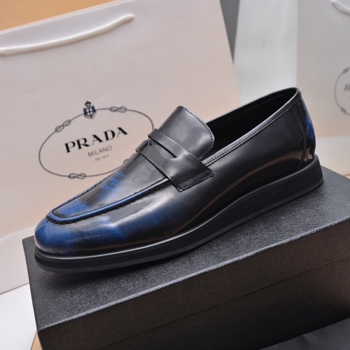 Cheap Prada Leather Shoes For Men #1040084 Replica Wholesale [$102.00 USD] [ITEM#1040084] on Replica Prada Leather Shoes
