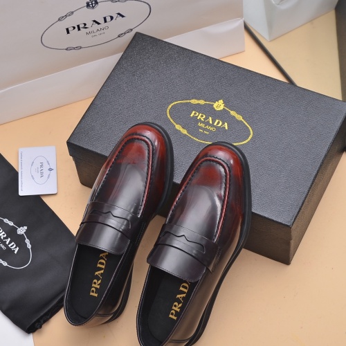 Cheap Prada Leather Shoes For Men #1040085 Replica Wholesale [$102.00 USD] [ITEM#1040085] on Replica Prada Leather Shoes