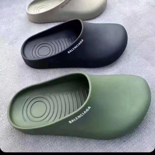 Cheap Balenciaga Slippers For Men #1040681 Replica Wholesale [$56.00 USD] [ITEM#1040681] on Replica Balenciaga Slippers