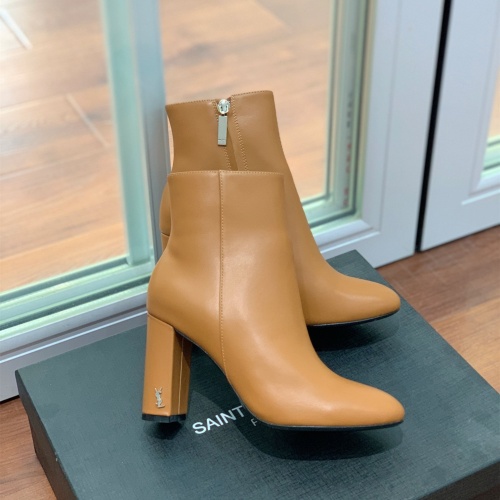 Cheap Yves Saint Laurent Boots For Women #1040760 Replica Wholesale [$118.00 USD] [ITEM#1040760] on Replica Yves Saint Laurent YSL Boots