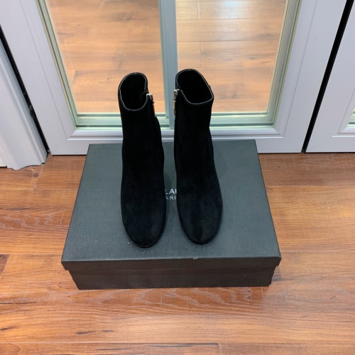 Cheap Yves Saint Laurent Boots For Women #1040761 Replica Wholesale [$118.00 USD] [ITEM#1040761] on Replica Yves Saint Laurent YSL Boots