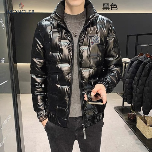 Cheap Moncler Down Feather Coat Long Sleeved For Men #1040899 Replica Wholesale [$82.00 USD] [ITEM#1040899] on Replica Moncler Down Feather Coat