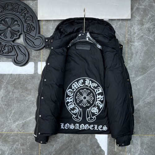 Cheap Chrome Hearts Down Feather Coat Long Sleeved For Unisex #1041244 Replica Wholesale [$135.00 USD] [ITEM#1041244] on Replica Chrome Hearts Down Feather Coat