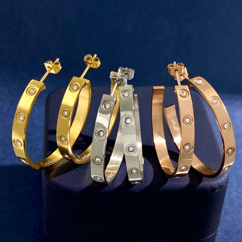 Cheap Cartier Earrings For Women #1041488 Replica Wholesale [$27.00 USD] [ITEM#1041488] on Replica Cartier Earrings