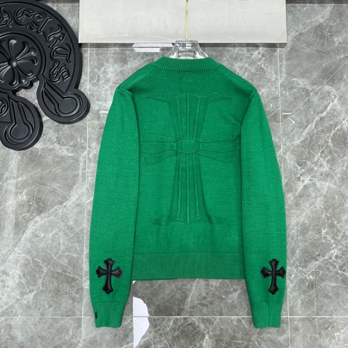 Cheap Chrome Hearts Sweater Long Sleeved For Unisex #1041704 Replica Wholesale [$48.00 USD] [ITEM#1041704] on Replica Chrome Hearts Sweater