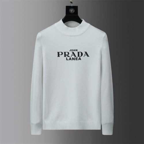 Cheap Prada Sweater Long Sleeved For Men #1042015 Replica Wholesale [$41.00 USD] [ITEM#1042015] on Replica Prada Sweater