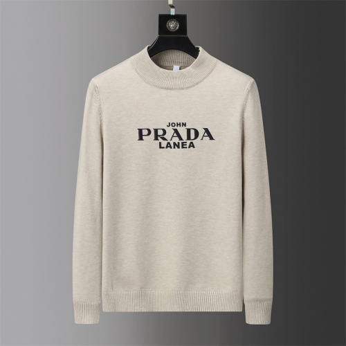 Cheap Prada Sweater Long Sleeved For Men #1042016 Replica Wholesale [$41.00 USD] [ITEM#1042016] on Replica Prada Sweater