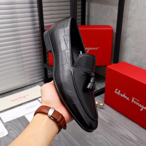 Cheap Salvatore Ferragamo Leather Shoes For Men #1042400 Replica Wholesale [$80.00 USD] [ITEM#1042400] on Replica Salvatore Ferragamo Leather Shoes