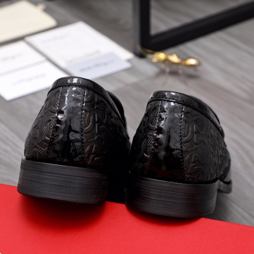 Cheap Salvatore Ferragamo Leather Shoes For Men #1042403 Replica Wholesale [$85.00 USD] [ITEM#1042403] on Replica Salvatore Ferragamo Leather Shoes
