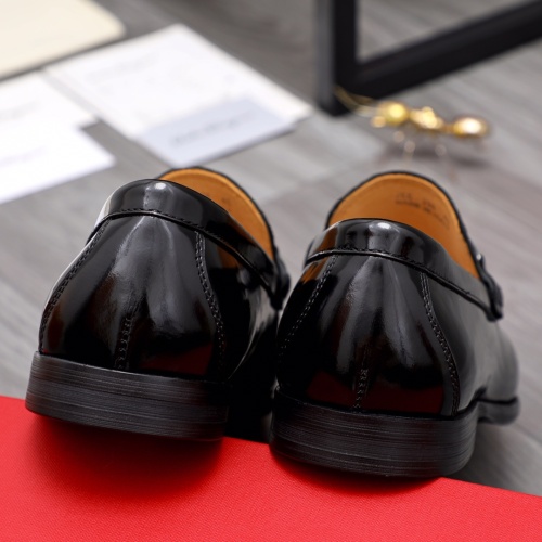Cheap Salvatore Ferragamo Leather Shoes For Men #1042491 Replica Wholesale [$85.00 USD] [ITEM#1042491] on Replica Salvatore Ferragamo Leather Shoes