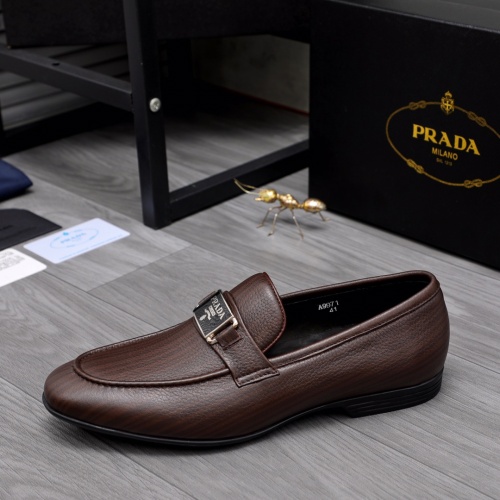 Cheap Prada Leather Shoes For Men #1042518 Replica Wholesale [$80.00 USD] [ITEM#1042518] on Replica Prada Leather Shoes