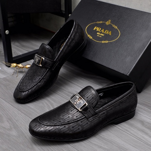 Cheap Prada Leather Shoes For Men #1042520 Replica Wholesale [$80.00 USD] [ITEM#1042520] on Replica Prada Leather Shoes