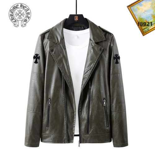 Cheap Chrome Hearts Jackets Long Sleeved For Men #1042723 Replica Wholesale [$60.00 USD] [ITEM#1042723] on Replica Chrome Hearts Jackets