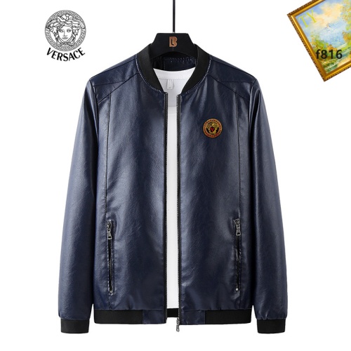 Cheap Versace Fashion Jackets Long Sleeved For Men #1042726 Replica Wholesale [$60.00 USD] [ITEM#1042726] on Replica Versace Fashion Jackets