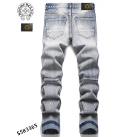 Cheap Chrome Hearts Jeans For Men #1040479 Replica Wholesale [$48.00 USD] [ITEM#1040479] on Replica Chrome Hearts Jeans