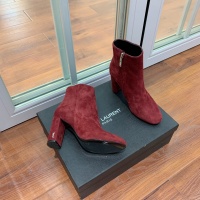 Cheap Yves Saint Laurent Boots For Women #1040758 Replica Wholesale [$118.00 USD] [ITEM#1040758] on Replica Yves Saint Laurent YSL Boots