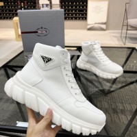 Cheap Prada High Top Shoes For Men #1042065 Replica Wholesale [$115.00 USD] [ITEM#1042065] on Replica Prada High Top Shoes