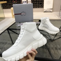 Cheap Prada High Top Shoes For Men #1042065 Replica Wholesale [$115.00 USD] [ITEM#1042065] on Replica Prada High Top Shoes