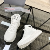 Cheap Prada High Top Shoes For Men #1042065 Replica Wholesale [$115.00 USD] [ITEM#1042065] on Replica Prada High Top Shoes
