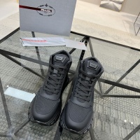 Cheap Prada High Top Shoes For Men #1042067 Replica Wholesale [$115.00 USD] [ITEM#1042067] on Replica Prada High Top Shoes